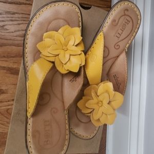 Born yellow sandal